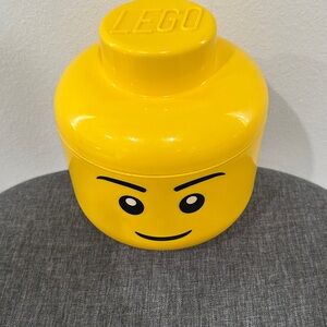 LEGO Bright Yellow Smiling Storage Head